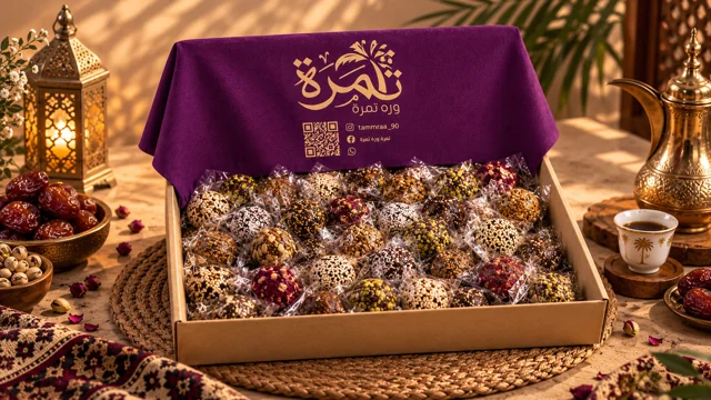 ضيافة وهدايا تمرة ورة تمرة